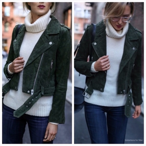 🔥Need Gone Bestselling suede moto jacket NWT - Picture 2 of 7